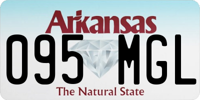 AR license plate 095MGL