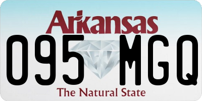 AR license plate 095MGQ