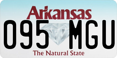 AR license plate 095MGU