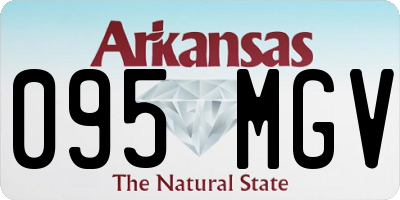 AR license plate 095MGV