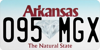 AR license plate 095MGX