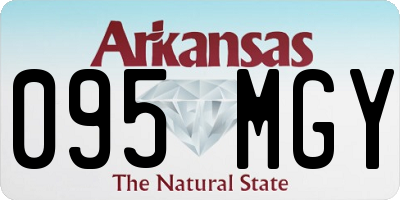 AR license plate 095MGY