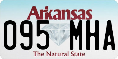 AR license plate 095MHA