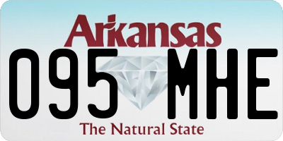 AR license plate 095MHE