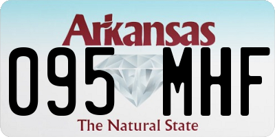 AR license plate 095MHF