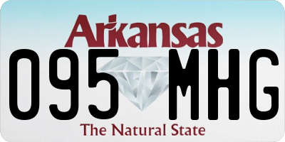 AR license plate 095MHG