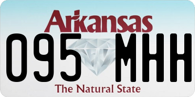 AR license plate 095MHH