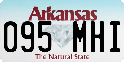 AR license plate 095MHI
