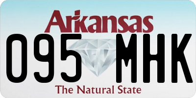 AR license plate 095MHK