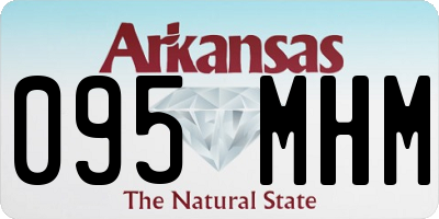 AR license plate 095MHM