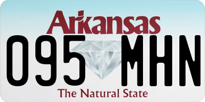 AR license plate 095MHN