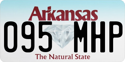AR license plate 095MHP