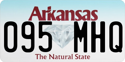 AR license plate 095MHQ