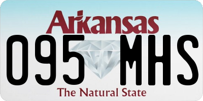 AR license plate 095MHS