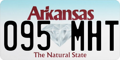 AR license plate 095MHT