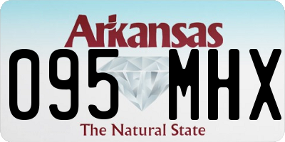 AR license plate 095MHX