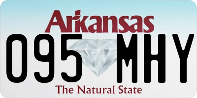 AR license plate 095MHY