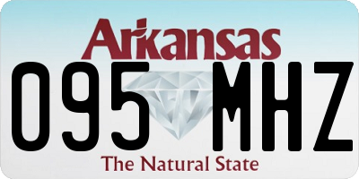 AR license plate 095MHZ
