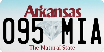 AR license plate 095MIA