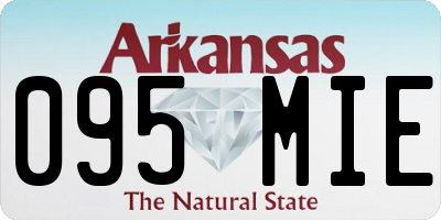 AR license plate 095MIE