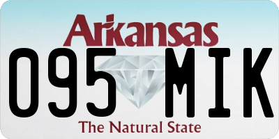 AR license plate 095MIK