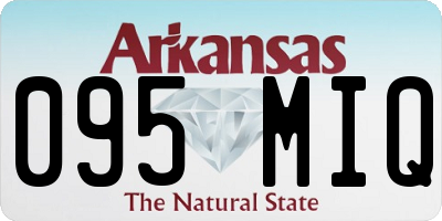 AR license plate 095MIQ