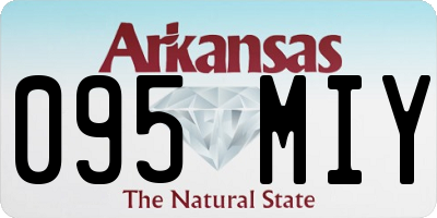 AR license plate 095MIY