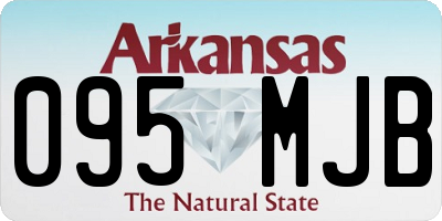 AR license plate 095MJB