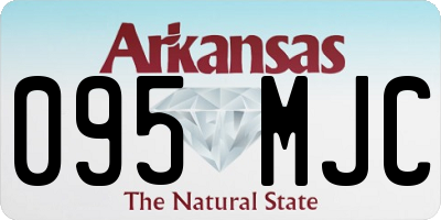 AR license plate 095MJC