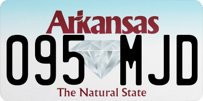 AR license plate 095MJD