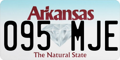 AR license plate 095MJE