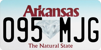 AR license plate 095MJG