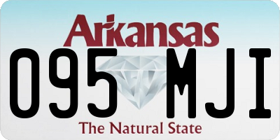 AR license plate 095MJI