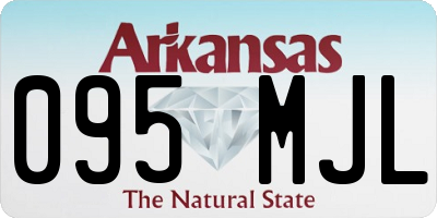 AR license plate 095MJL