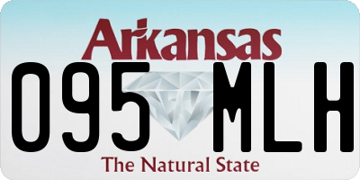 AR license plate 095MLH