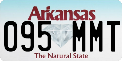 AR license plate 095MMT