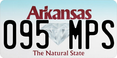 AR license plate 095MPS
