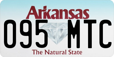 AR license plate 095MTC