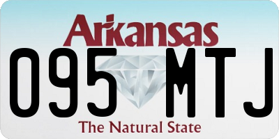 AR license plate 095MTJ