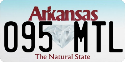 AR license plate 095MTL
