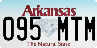 AR license plate 095MTM