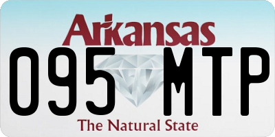 AR license plate 095MTP