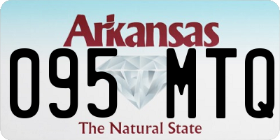 AR license plate 095MTQ