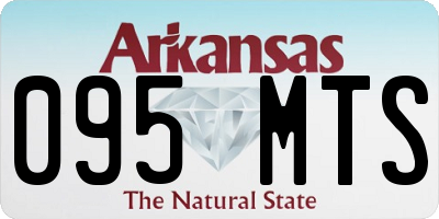 AR license plate 095MTS