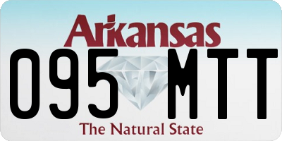 AR license plate 095MTT