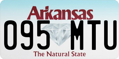 AR license plate 095MTU