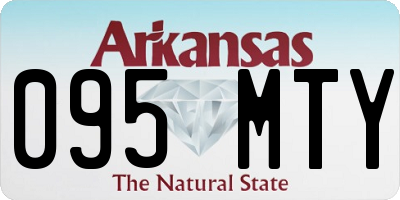 AR license plate 095MTY