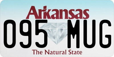 AR license plate 095MUG