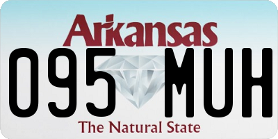 AR license plate 095MUH