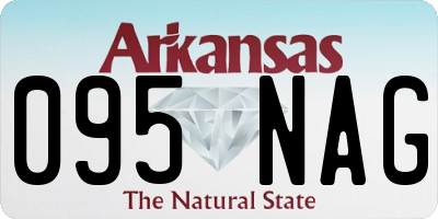 AR license plate 095NAG